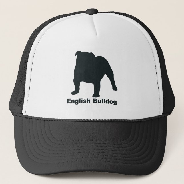 Gorra De Camionero Bulldog inglés (Anverso)