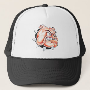Gorra De Camionero Bulldog inglés con el cuello