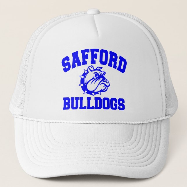 Gorra De Camionero Bulldoges de Safford (Anverso)