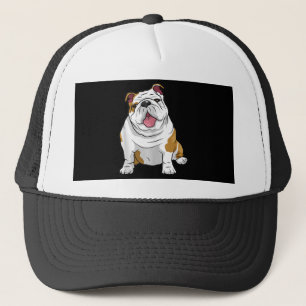 Gorra De Camionero Bulldoges ingleses sorprendentes perros de Bulldog