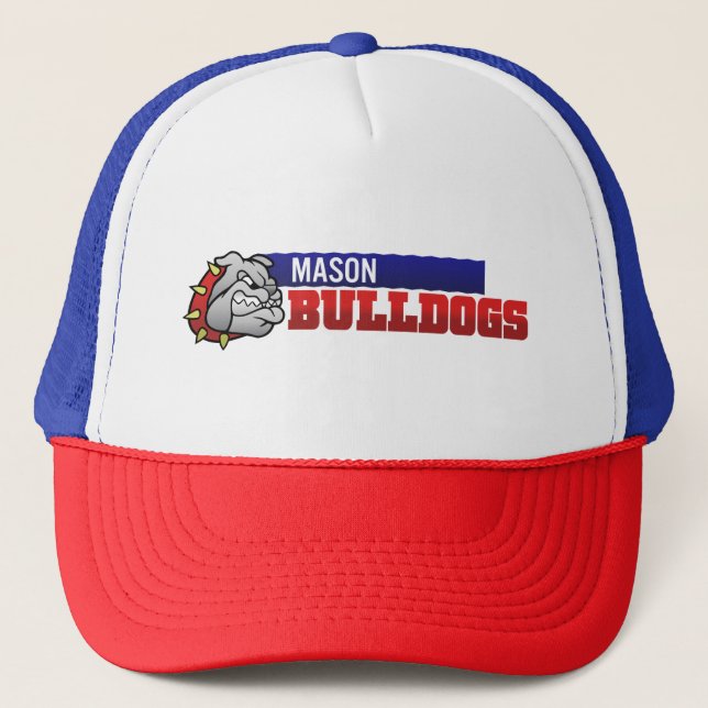 Gorra De Camionero Bulldoges Mason #3 (Anverso)