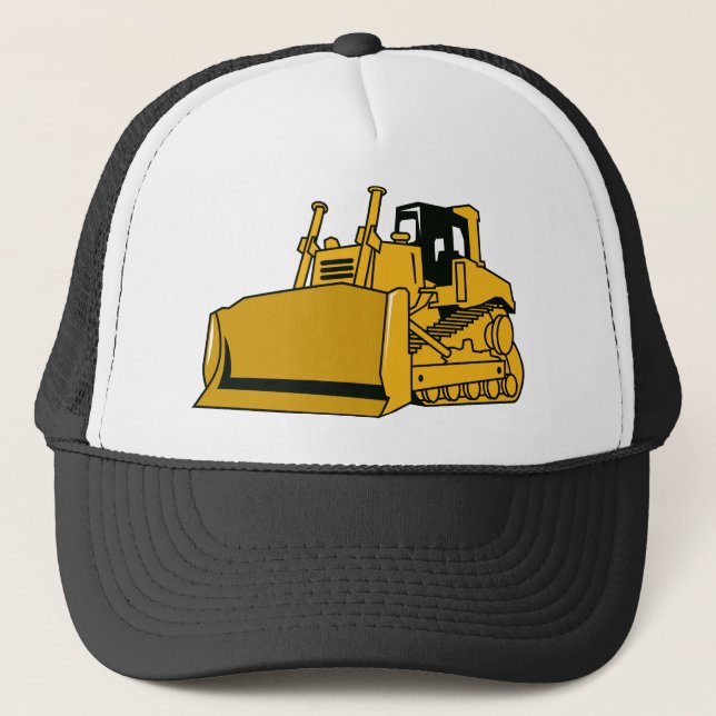 Gorra De Camionero Bulldozer (Anverso)