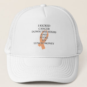 Gorra De Camionero Bully de Cáncer (Cinta de Peach)
