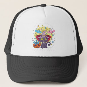 Gorra De Camionero Bunch of Hocus Pocus Ilustracion de Arte Gato Negr