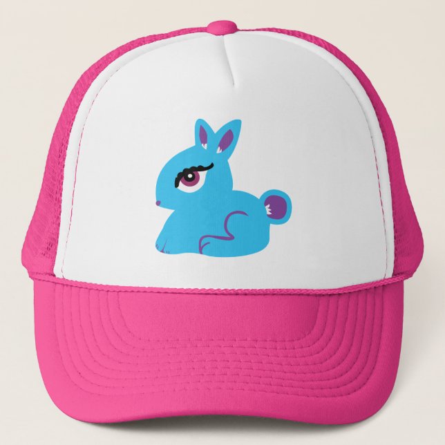 Gorra De Camionero Bunny azul (Anverso)