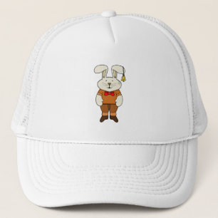 Gorra De Camionero Bunny con una campana en el oído