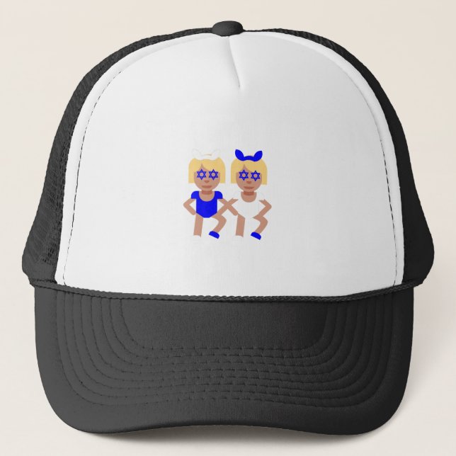 Gorra De Camionero bunny ears hanukkah (Anverso)