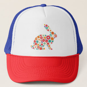 Gorra De Camionero Bunny floral