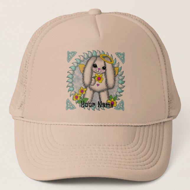 Gorra De Camionero Bunny Rabbit Angel (Anverso)