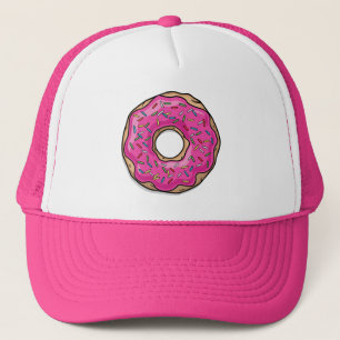 Gorra De Camionero Buñuelo asperjado rosa delicioso jugoso