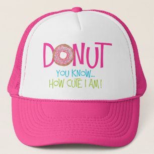 Gorra De Camionero Buñuelo usted sabe lindo soy