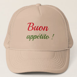 Gorra De Camionero Buon appétito