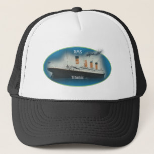 Gorra De Camionero Buque Titanic Maritime Lime White Star