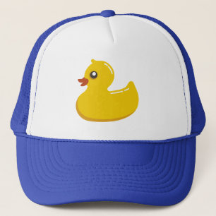 Gorra De Camionero Burbujas Ducky/azules de goma lindas
