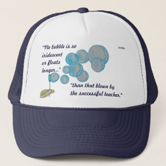 Gorra De Camionero Burbujas en llamas