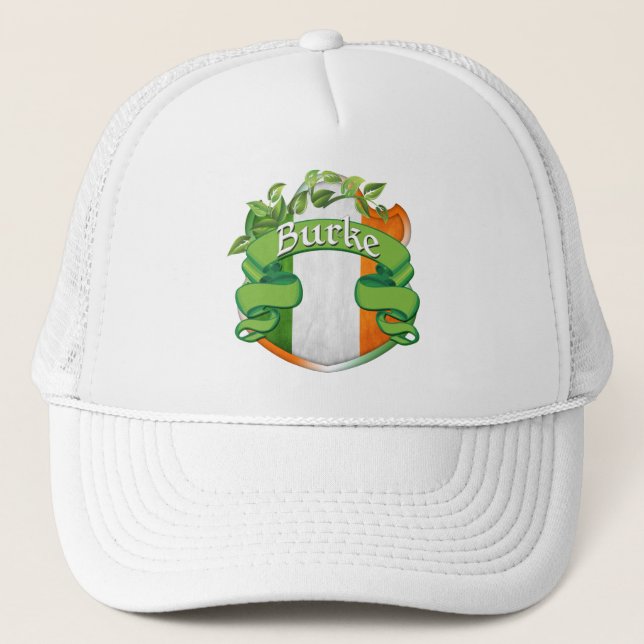 Gorra De Camionero Burke Irish Shield (Anverso)