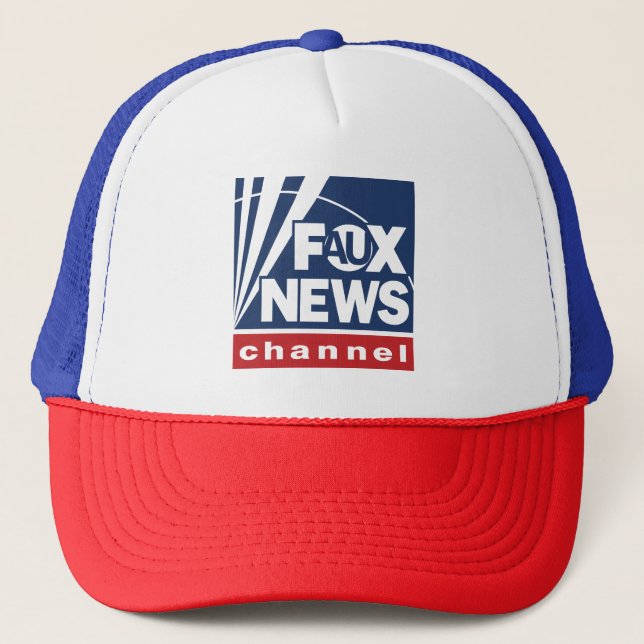 Gorra De Camionero Burlas o burlas de Fox News (Anverso)