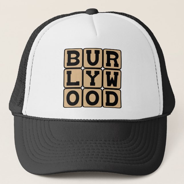 Gorra De Camionero Burlywood, Color (Anverso)