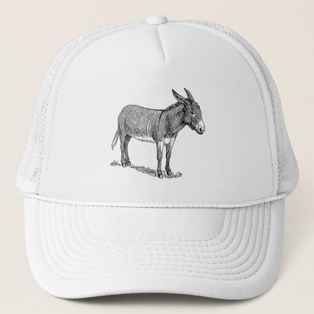 Gorra De Camionero Burro (Anverso)