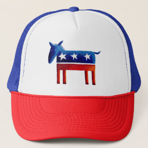 Gorra De Camionero Burro Democrático