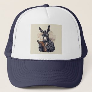 Gorra De Camionero Burro Sabio — Tapa