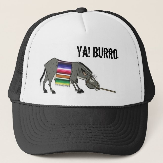 Gorra De Camionero ¡burro, Ya! Burro (Anverso)