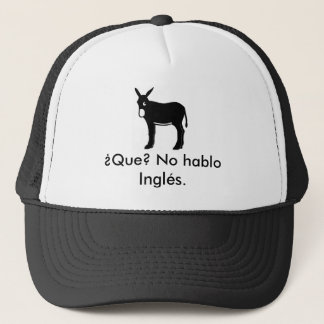 Gorra De Camionero ¿burrocatala, ¿Que? Ningún hablo Inglés.
