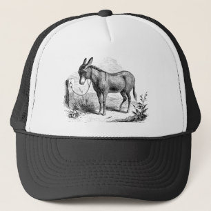 Gorra De Camionero Burros retros personalizados burro nacional del