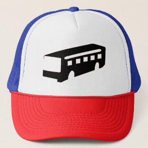 Gorra De Camionero Bus Silhouette