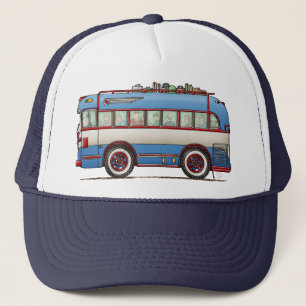 Gorra De Camionero Bus turístico lindo del autobús
