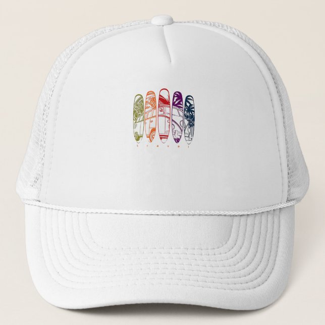 Gorra De Camionero Buscando ondas (Anverso)