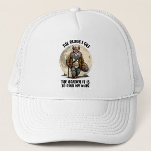 Gorra De Camionero Buscar mis nueces - ardilla divertida