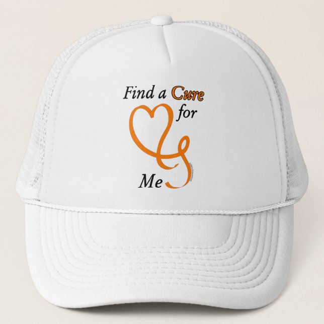Gorra De Camionero Buscar una cura/corazón/mí...RSD/CRPS (Anverso)