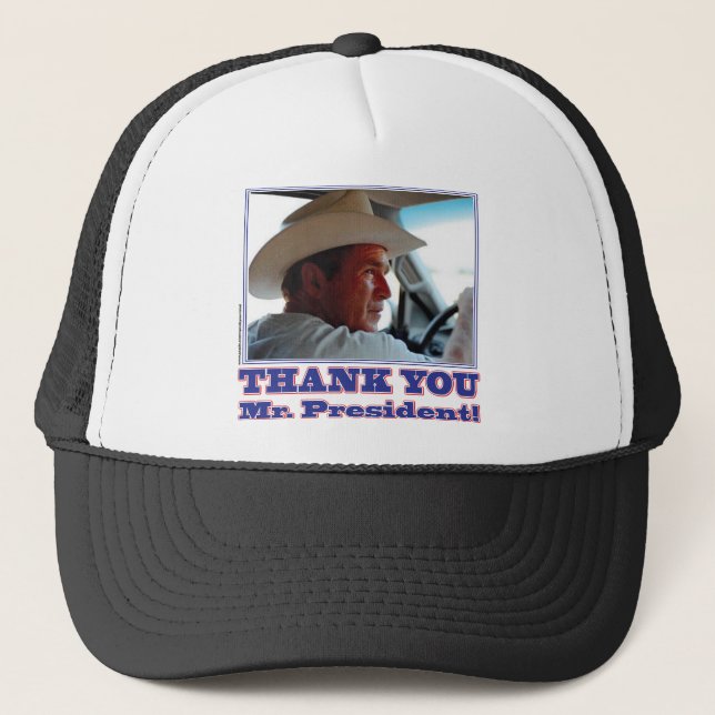 Gorra De Camionero Bush-Gracias-You (Anverso)