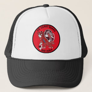 GORRA DE CAMIONERO BÚSQUEDA Y RESCATE, GUARDACOSTAS, REMIENDO