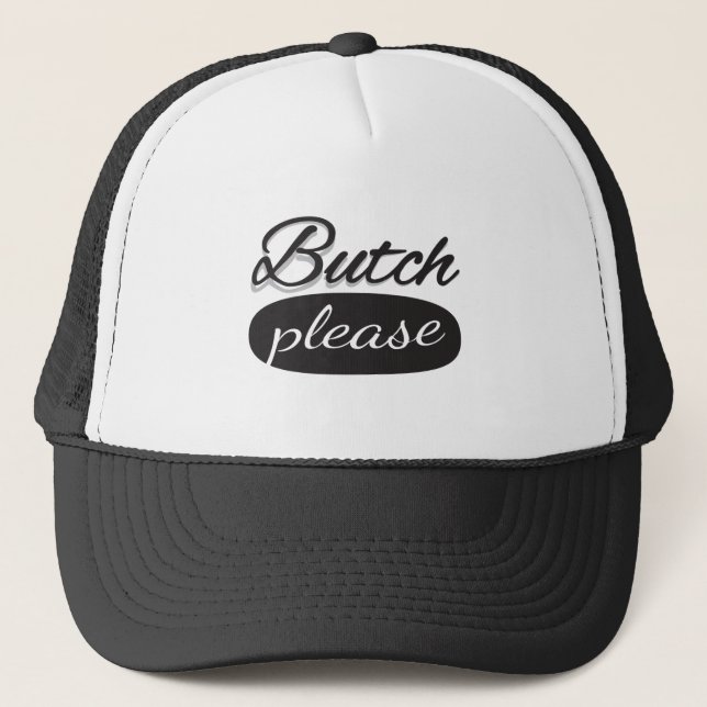 Gorra De Camionero Butch, por favor (Anverso)
