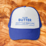 Gorra De Camionero Butter<br><div class="desc">Añade un accesorio divertido y peculiar a tu equipo con nuestro sombrero de camionero de mantequilla. Este gorra presenta un diseño lúdico de un palo de mantequilla, perfecto para añadir un toque de humor a tu estilo. Ya sea que estés haciendo recados, yendo a la playa, o que solamente quieras...</div>