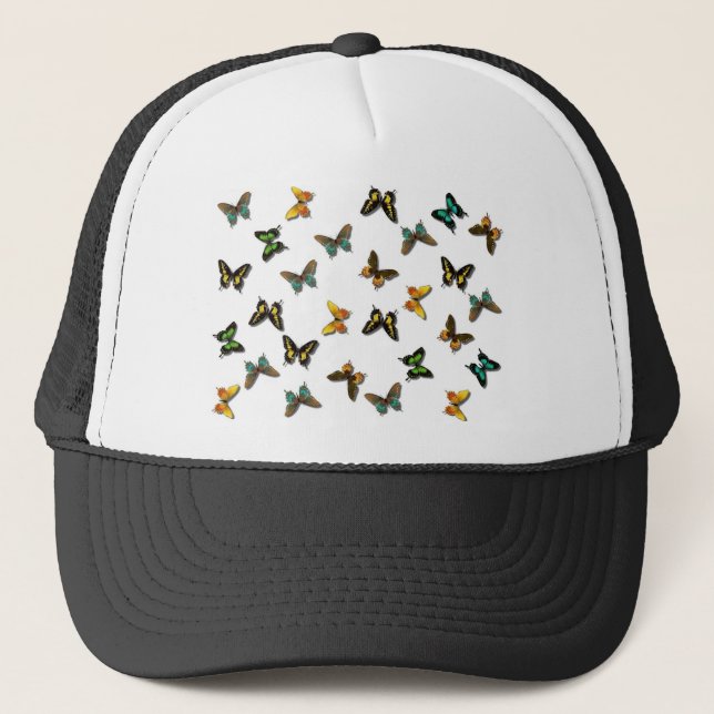 Gorra De Camionero Butterflies Pattern (Anverso)