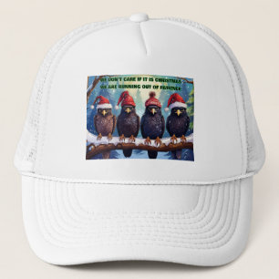 Gorra De Camionero Buzzards En Una Limpieza Perdiendo Paciencia