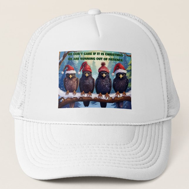 Gorra De Camionero Buzzards En Una Limpieza Perdiendo Paciencia (Anverso)