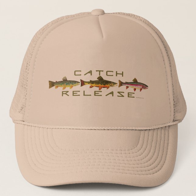 Gorra De Camionero C & R - Trucha (Anverso)