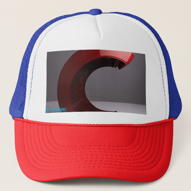 Gorra De Camionero C Tapa de letra (Anverso)