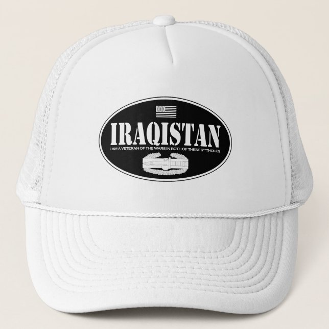 Gorra De Camionero CAB de Irak (Anverso)