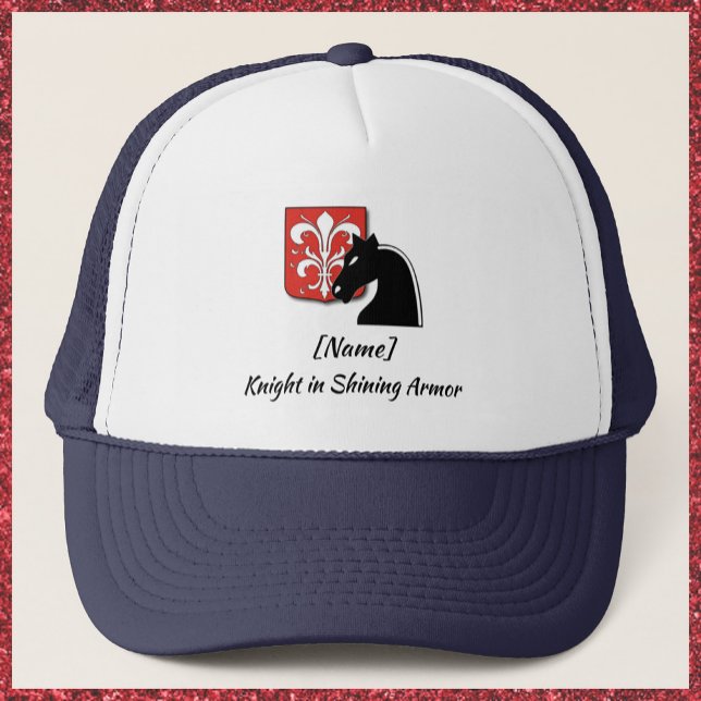 Gorra De Camionero Caballero Masculino Rojo y Negro en brillante arma (Subido por el creador)