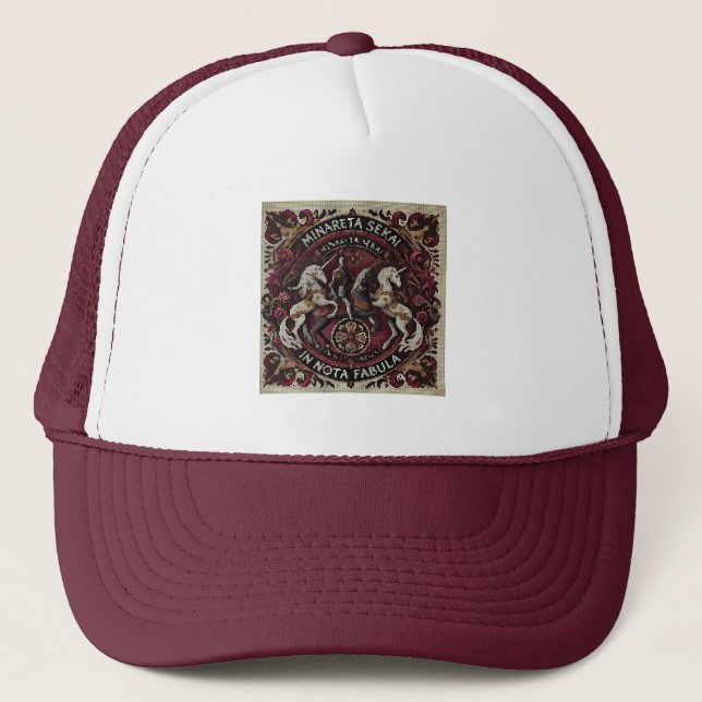 Gorra De Camionero Caballero medieval (Anverso)