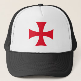 Gorra de camionero Caballero Templario Cruzado