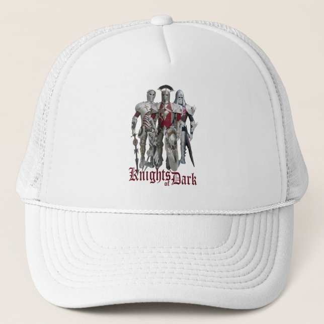 Gorra De Camionero Caballeros de Oscuro (Anverso)