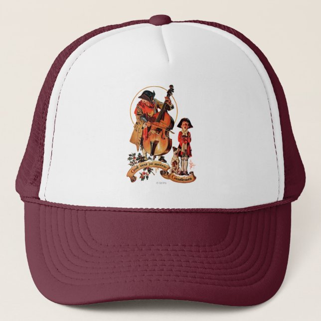 Gorra De Camionero Caballeros de YE Merrie del resto de dios (Anverso)