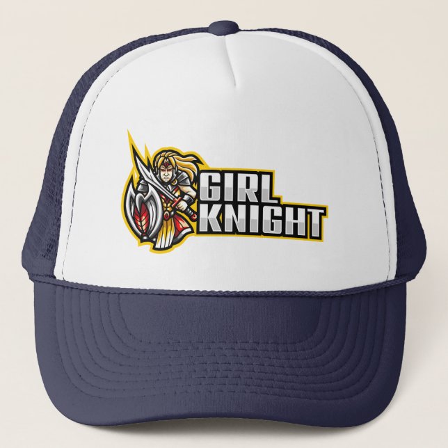 Gorra De Camionero Caballeros Indomables (Anverso)