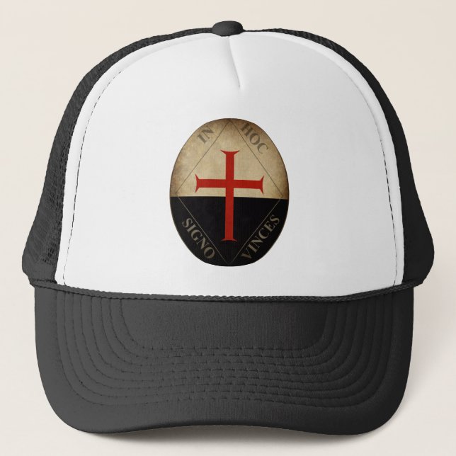 Gorra De Camionero Caballeros Templar (Anverso)